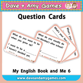 Question Cards: My English Book and Me: Elementary 4