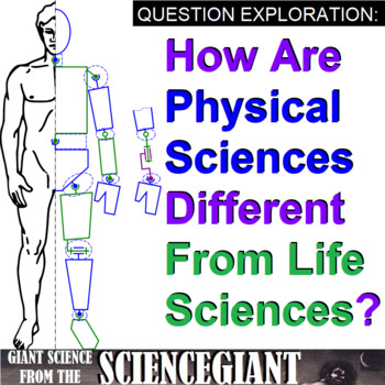 Preview of Question Exploration: How Is Physical Science Different From Life Science?