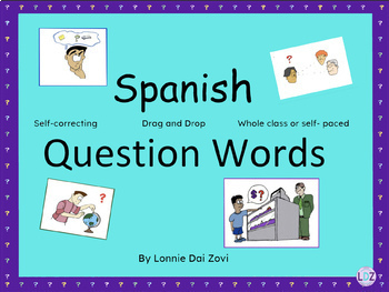 Preview of Question (Interrogative) Words- Instruction and Self-checking Activities