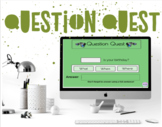 Question Quest - WH -Questions Drag and Drop BOOM CARDS - 
