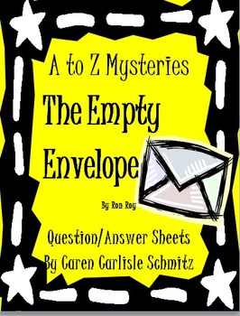 Preview of Question Sheet - A to Z Mysteries - The Empty Envelope (500 Lexile)