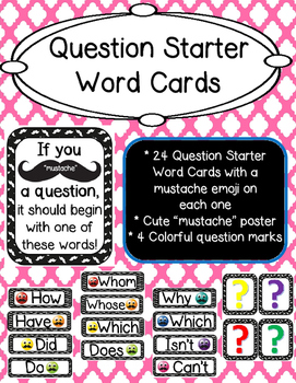Words question starter 65 Fun