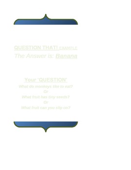 Preview of Question That!