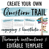 Question Trail Template: Engaging Kinesthetic Activity for