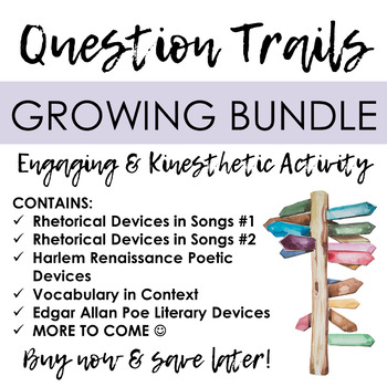 Preview of Question Trails GROWING BUNDLE: Engaging Activities