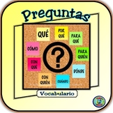 Question Prompt Vocabulary: Free Resource - Preguntas Inte