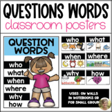 Question Words for Readers How to Ask Question Posters for