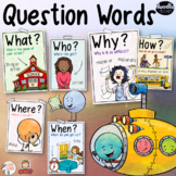 Question Words - Classroom Posters for ESL Learners