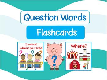 Preview of Question Words Flashcards