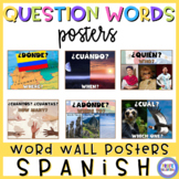 Question Words Posters in Spanish