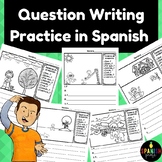 Question Writing Practice in Spanish (Practicar escribir preguntas en espanol)