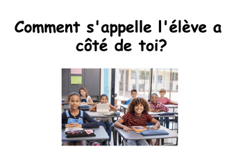 Preview of Les Questions du Jour for Core French