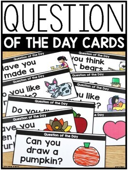 Preview of Question of the Day (575+ Cards Included)