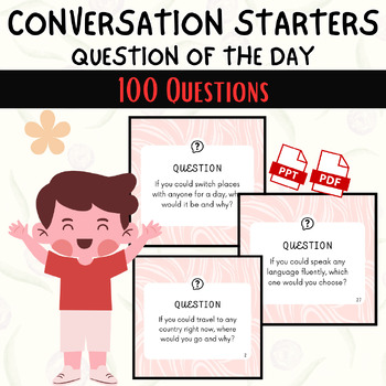 Preview of Question of the Day Conversation Starters: Build a Community in Your Classroom
