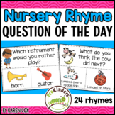 Question of the Day Nursery Rhyme Printable Graphs Prescho