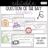 Question of the Day - October - Editable!