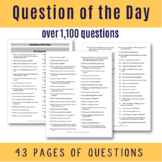 Question of the Day- Over 1,100 Questions!