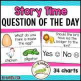 Question of the Day Story Time Printable Graphs Preschool,