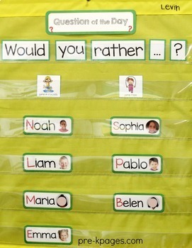 Would You Rather.. Question of the Day Bundle — Preschool Vibes