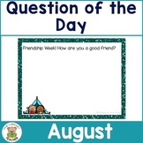 Question of the Day Writing Prompts and Conversation Start