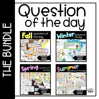 Preview of Question of the Day | Year Long BUNDLE |