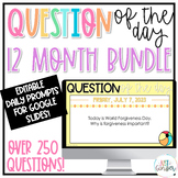 Question of the Day yearly Bundle - Morning Work - Morning