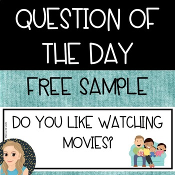 Preview of Question of the Day (Yes/No Format) Freebie