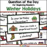 Christmas Question of the Day Cards | Plus other winter holidays