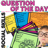 Question of the Day for PreK Kindergarten First and Second Grades