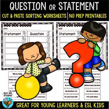 statements and questions worksheets teaching resources tpt