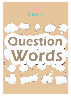 Preview of Question words