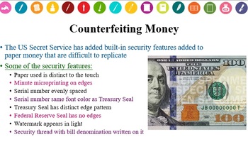 Preview of Questioned Documents: Counterfeits & Forgeries PPT+notes for Forensics