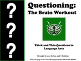 Questioning: Generating Thick and Thin Questions