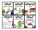Questioning Posters (Who, What, Where, When, Why, How) RL.1, RI.1