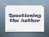 Questioning The Author
