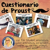 Questionnaire Slideshow and Spanish Task Cards