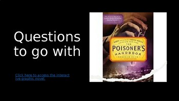 Preview of Questions From The Poisoner's Handbook Graphic Novel