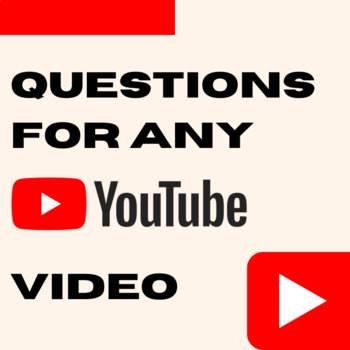 Preview of Questions for ANY YOUTUBE VIDEO