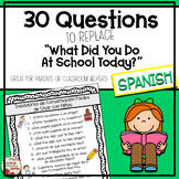 Questions for Parents Spanish Freebie
