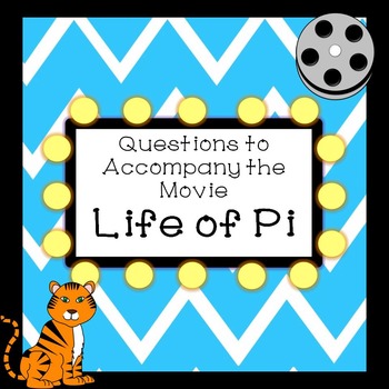 Preview of Questions to Accompany the Movie Life of Pi End of the Year Activity