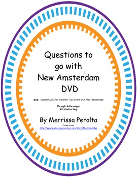 Preview of Questions to go with New Amsterdam Video