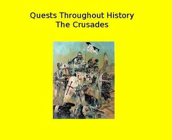 Preview of Quests Through History The Crusades