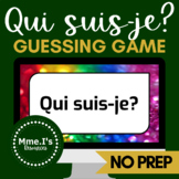 Qui suis-je? | Get to Know You | French Game | No Prep Activity