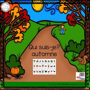 Qui suis-je?-automne (FRENCH Guess Who Fall Oral Language Game) | TPT