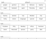 Quick 3 Syllable Word Assessment/ Progress Monitoring