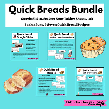 Preview of Quick Breads Bundle - Baking & Pastry, FACS, FCS, High School