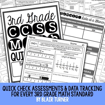Preview of Quick Checks: 3rd Grade Common Core Math