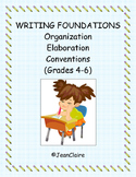 WRITING FOUNDATIONS: Organization, Elaboration and Conventions