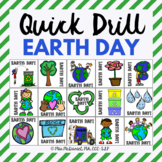 Quick Drill Earth Day for speech therapy or any skill drill