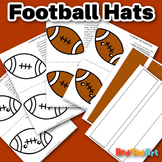 Quick Football Hat Craft - Easy Headband - Full Color or F